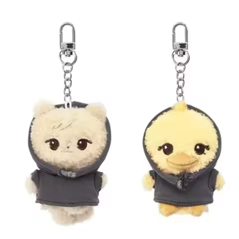 10CM New Kpop Korean Born Pink Jisoo Lisa Jennie Keychain Cute Plush Key Ring For Girls Gifts Creati