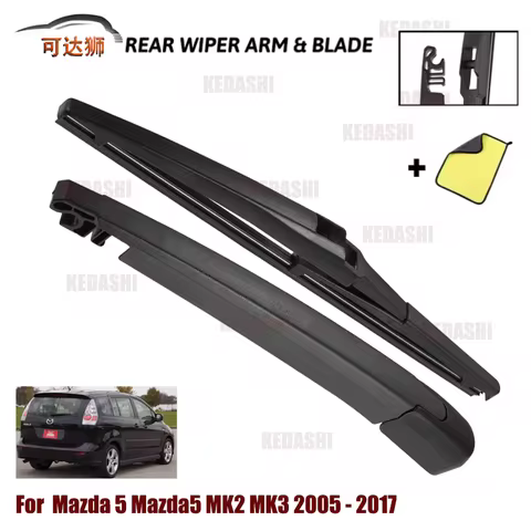 12" Rear Windshield Wiper Arm And Blade For Mazda 5 Mazda5 MK2 MK3 2005 - 2017 Windscreen Wiper Car 