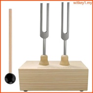 WIT Metal Yoga Tuning Forks 432Hz 528Hz Vibration Forks for Sound Healing Enduring