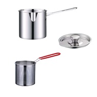 (GCFK) Deep Fryer with Frying Basket Multi-Function Small Pot for Kitchen Use Fried Chicken Cooking