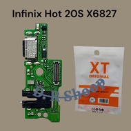 Infinix Hot 20S X6827 MIC IC Hot 20S HF Case Connector + Charger Board