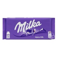 Milka Alpine Milk Chocolate Bar 100g