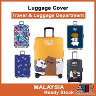 Travel✈️ Travel Luggage Suitcase Protective Elastic Cover Dust Proof Case Protector Cartoon Design P