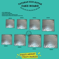 Cake Stand 22x22 Cake Board Tart Cake Base (Contents 12 Pcs - TK22)