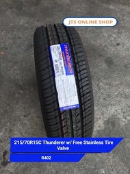 215/70R15C Thunderer With Free Stainless Tire Valve (PRE-ORDER)