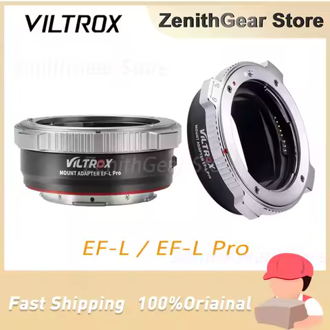 VILTROX EF-L Pro EF-L Auto Focus Lens Mount Adapter For Canon EF EF-S Lens to L Mount Cameras