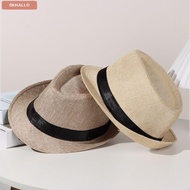 OKHALLO Jazz Cap Fashion Unisex Gangster Cap Top Hats