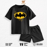 Jolly Kids Clothes Set BAT LOGO T-Shirt Suit for Boys and Girls Ages 1-9 Years