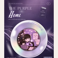 Tracelore: Fandom Archive BTS Collection | Glittery Button Pin 32mm | BTS-ARMY