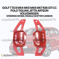 GOLF 7 7.5 8 MK4 MK5 MK6 MK7 R36 GTI CC POLO TIGUAN JETTA ARTEON VOLKSWAGEN STEERING WHEEL PADDLE SH