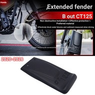 Suitable for Honda Honda CT125 Modified Parts Extended Mudguard Front Wheel Mudguard Extended Access