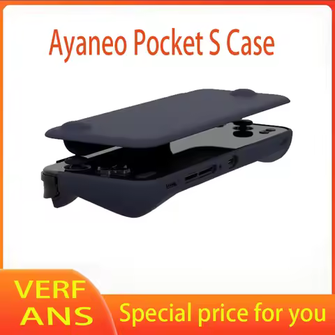 2024 New AYANEO Pocket S Applicable Split Magnetic Flip Cover 2-in-1 Protective Case PU Leather!!!