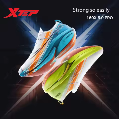 Xtep 160X 6.0 PRO Running Shoes For Women 2024 Champion Racing Carbon Plate Running Shoes Profession