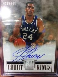 [J.K 收藏館 ] NBA  小牛 3J  Jim Jackson 限量卡面簽親筆簽名球員卡！