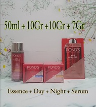 Paket Pond's Age Miracle Day + Night  + Serum  + Essence