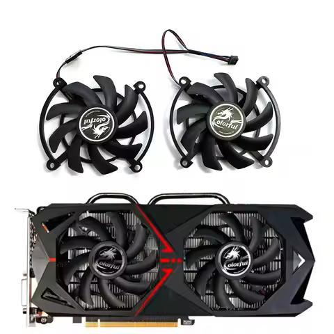 New 85MM 4PIN GTX1060 1070 GPU Fan for Colorful GTX1060 GeForce GTX1070 GAMING GTX 1060 1070 iGame S