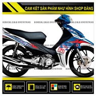 TEM RỜI AXELO MẪU YOSHIMURA TRẮNG XANH