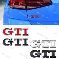 BIRDY for Volkswagen VW Metal GTI Logo Car Rear Trunk Emblem Side Sticker Golf 4 5 6 7 8 Polo Jetta 