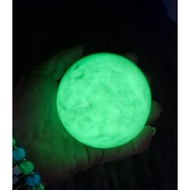 BIG DINOSAUR EGG 85MM*40mm Glow in the dark stone  / Glowing Rock / LUMINOUS 夜光恐龙蛋化石 BATU GELIGA ULA