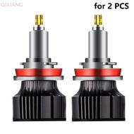 QIXIANG 360 độ 6000K Led xe ánh sáng ống kính công suất cao Đèn pha Bóng đèn cho xe tải xe H1 h3 H7