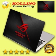 Garskin Laptop logo art ASUS ROG SILVER Skin Laptop Laptop Sticker