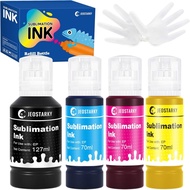 Sublimation Ink Refill Bottles Compatible for Epson Printers ET2800 ET2400 ET4800 ET15000 ET8550 ET2
