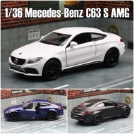 RMZ CITY 1:36 Mercedes-Benz C63S AMG C-Class Simulation Die Cast Car Models Diecast Alloy Metal Mini