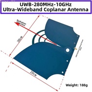 UWB Antenna 280MHz To 10GHz Range Linearly Polarized Directional Design