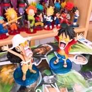 WCF One Piece Iron Pirate Franky Shogun FG 01&02 Luffy and Usopp Static Model Set