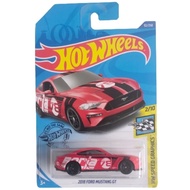 MERAH Hot Wheel 2018 Ford Mustang GT Red Hot Wheels Regular
