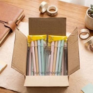 [WHOLESALE 1 BOX 12 PACKS] 48 PCS Ball Pen Joyko BP-365 Pastel Tomoko 0.7 mm