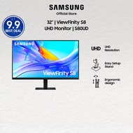 Samsung 32" ViewFinity S8 S80UD UHD Monitor / LS32D804UAEXXS