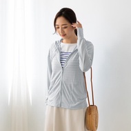 水潤白抗UV保濕防曬外套-時尚灰 UV外套 涼感 遮陽外套
