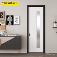 Pintu Kayu Kaca Pintu Komposit Kayu Pejal Set Pintu Bilik Tidur Pintu Rumah Pintu Bilik Bercat Pintu
