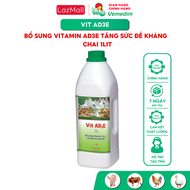 Vemedim Vit AD3E bổ sung vitamin A D3 E tăng đề kháng cho gia súc gia cầm chai 1lit