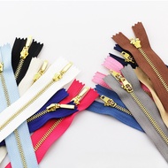 3 # 15cm Metal Copper Zippers Bag Zipper Replacement Zip for Bag