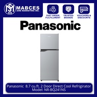 Panasonic 8.7 cu.ft. 2 Door Direct Cool Refrigerator NR-BQ241NS