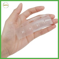 EPMN> Pa Of 5 Horizontal Half Card Badge Holder For Swipe ID Cards Frosted Rigid Polycarbonate Plast