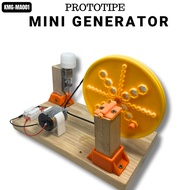 KMG-MA001 Science teaching aids mini generator mini generator converts mechanical motion energy into