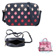 (STOCK CHECK REQUIRED)BRAND NEW AUTHENTIC INSTOCK KATE SPADE MINI STACI CAMERA K8298 CROSSBODY BAG IN NAVY MULTI