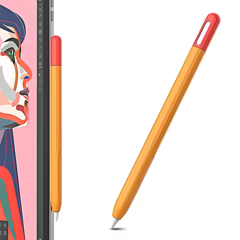 Pencil Case Silicone Cover Silicone Case Proteative Cover Skin for Apple Pencil Pro/Apple Pencil USB