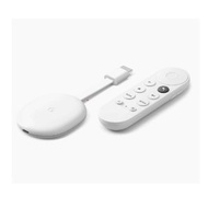 Google 第四代 Chromecast with Google TV 串流播放器 白色 平行進口