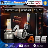Aozoom A45 45W Led Headlight H4 H7 9005 Base, Mounted for Cars and Motorcycles - Waterproof IP68 - 3