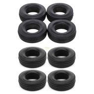 youn RC Tractor Truck Tires Rubber Wheel Tyres 4Pcs Mud Terrain Wheel Tires 85mm for 1 14 Scale RC C