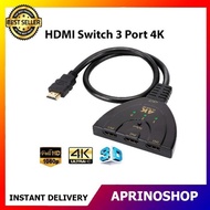Hdmi Switch 3 Port TV HDMI Switcher 3 Input 1 Output