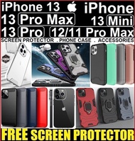 ★ iPhone 13 / 13 Mini / 13 Pro / 13 Pro Max / 12 Pro Max 8 7 6 Phone Case Glass Screen Protector ★