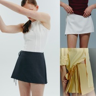 STUDIO UNKNOWN - Bell Wrapped Skorts กระโปรงกางเกงดีเทลผูกเอว