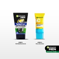 Garnier Men Value Skincare Set 2pcs 3pcs | Face Wash Sunscreen Moisturizer Serum | UV Care | Brighte