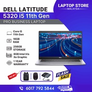Dell Laptop Latitude 5320 | i5 11th Gen | 16GB RAM 256GB SSD | Touchscreen | 1 Year Warranty