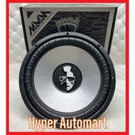 Mohawk Car Silver 12"Inch Single Voice Coil 4Ohm Single Magnet Subwoofer Woofer (MS124) Alza Saga Viva Myvi Bezza Axia